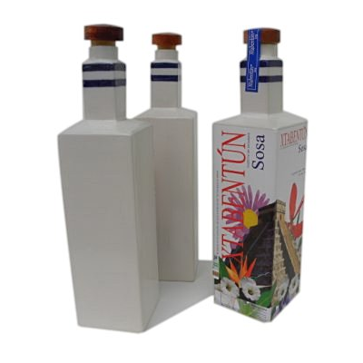 Botellas cuadradas